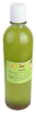 Shampoo preventivo de miel, romero y neem