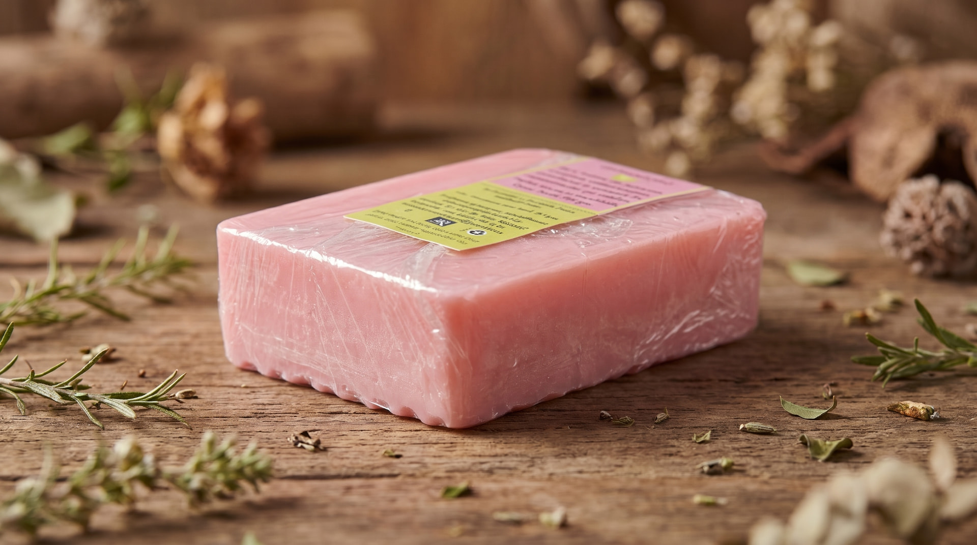 Jabón fresa champagne, base de leche de cabra