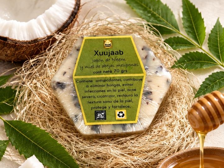 Jabón de neem base coco